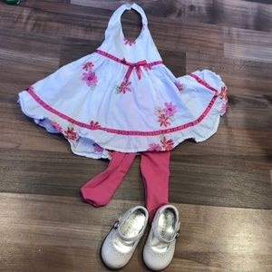 Beautiful White Sundress for Baby